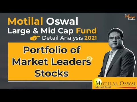 YouTube video about Motilal Oswal Large and Midcap Fund Regular - IDCW Payout/Reinvestment