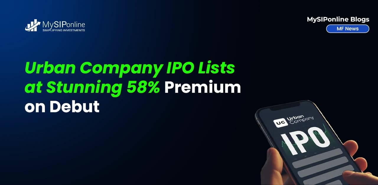 Urban Company IPO Lists at Stunning 58% Premium on Debut