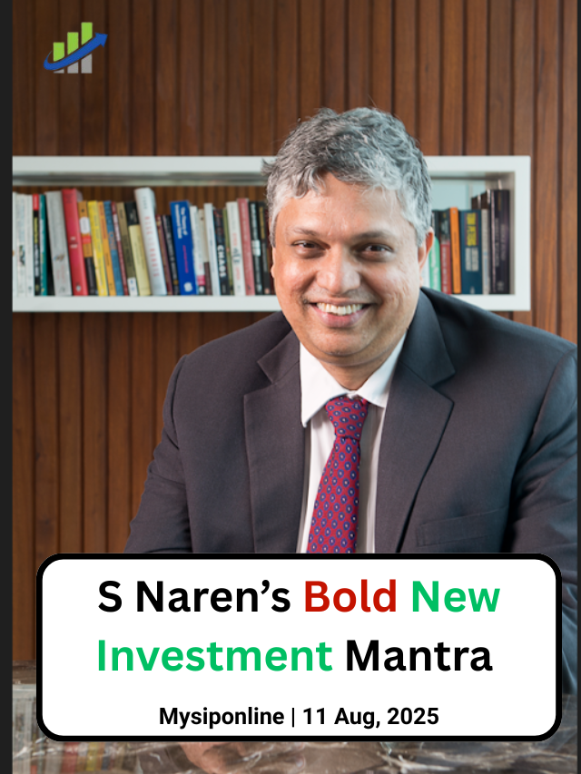 S Naren’s Bold New Investment Mantra